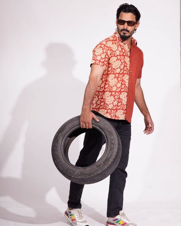EVEN-STEAVEN Rustic Orange Shirt
