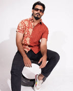 EVEN-STEAVEN Rustic Orange Shirt