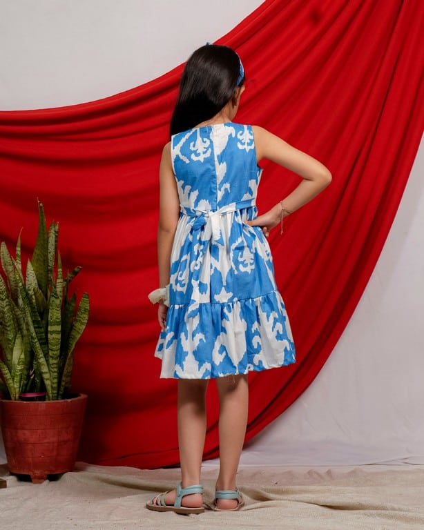 Blue Lisa Kids Dress
