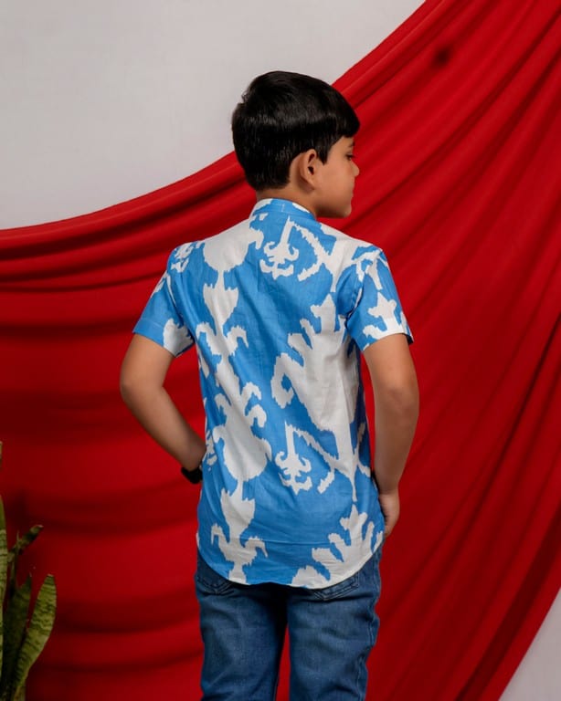 Blue Lisa Kids Shirt