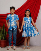 Blue Lisa Kids Dress