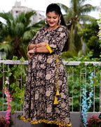 MoonStone Black Maternity Dress