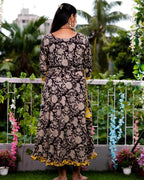 MoonStone Black Maternity Dress