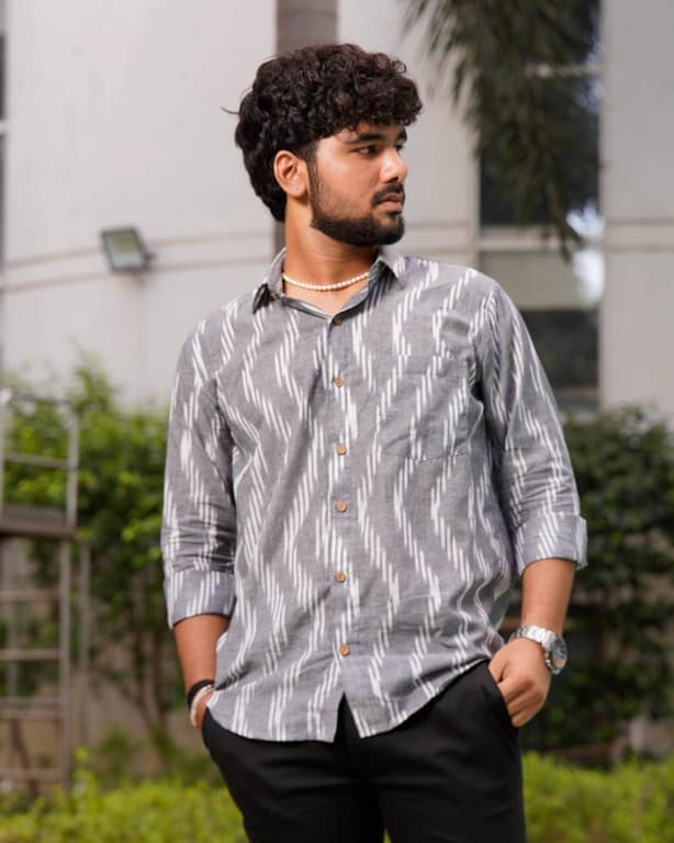 Grey Blast Shirt