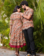 Ruby Bloom Couple Set