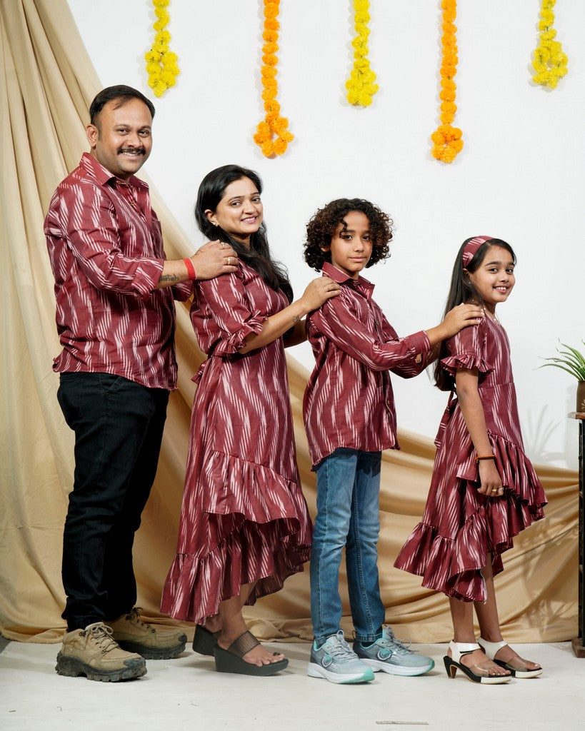 Redwood Senorita Ikat Family