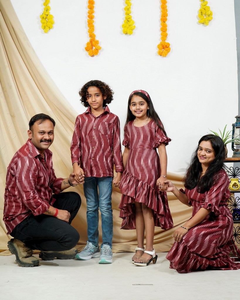 Redwood Senorita Ikat Family