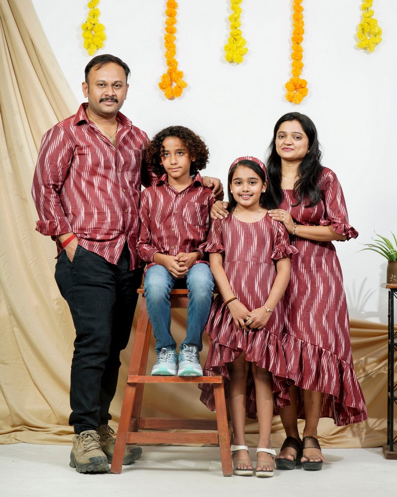 Redwood Senorita Ikat Family