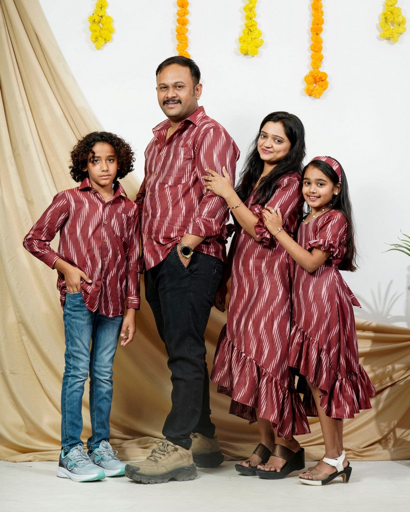 Redwood Senorita Ikat Family