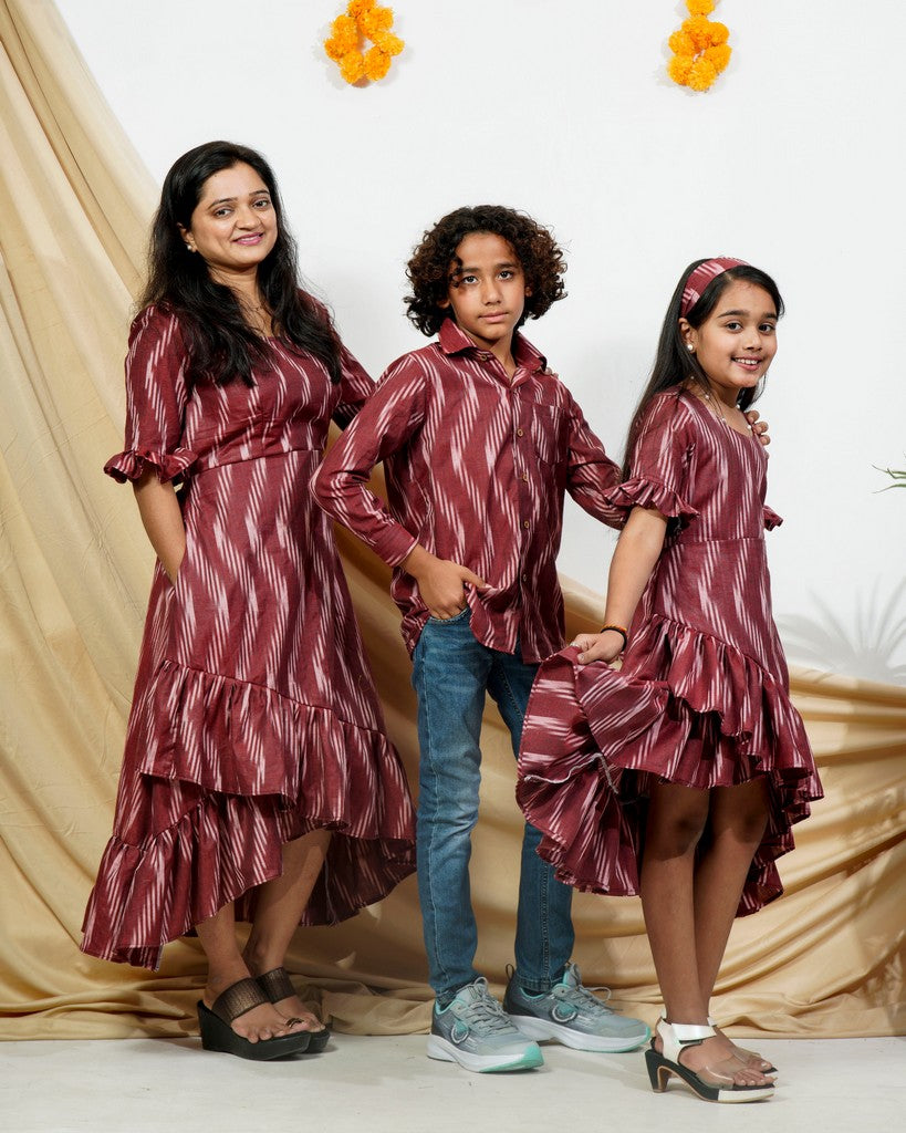 Redwood Senorita Ikat Family