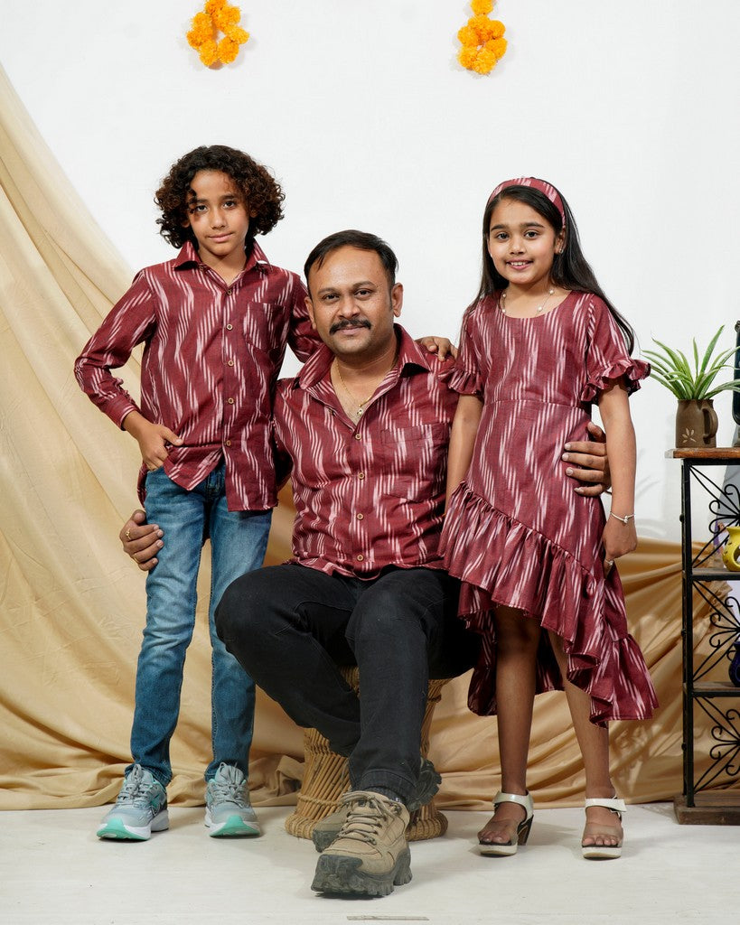 Redwood Senorita Ikat Family