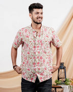 Pink Floral Shirt