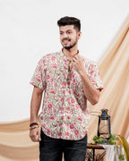 Pink Floral Shirt