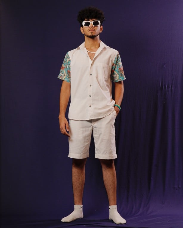 Pop Orange Bloom Shirt