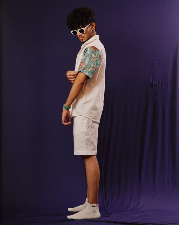 Pop Orange Bloom Shirt