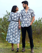 Zebra Print Midi Couple Set