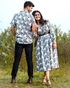 Zebra Print Midi Couple Set
