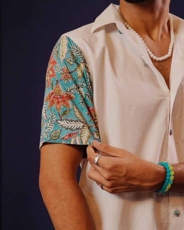 Pop Orange Bloom Shirt