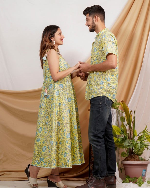 Lemon Kiara Couple Set