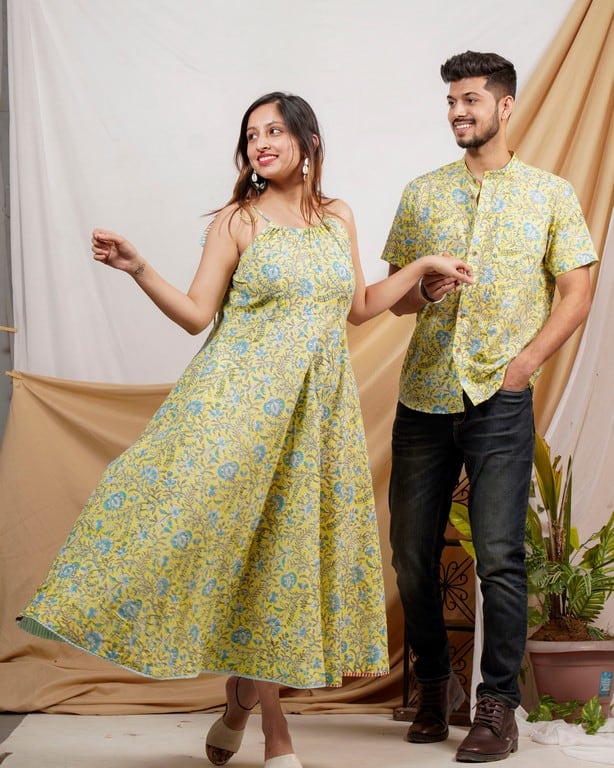 Lemon Kiara Couple Set