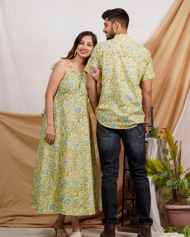 Lemon Kiara Couple Set