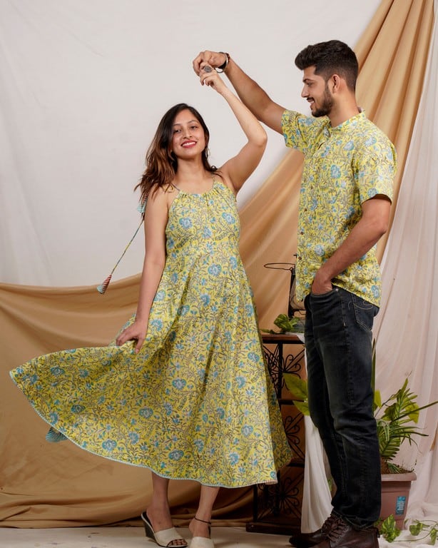 Lemon Kiara Couple Set