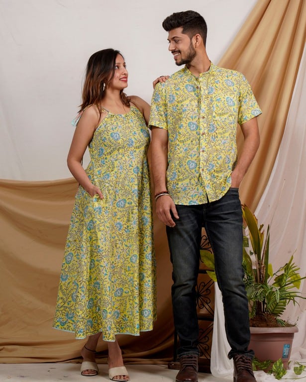 Lemon Kiara Couple Set
