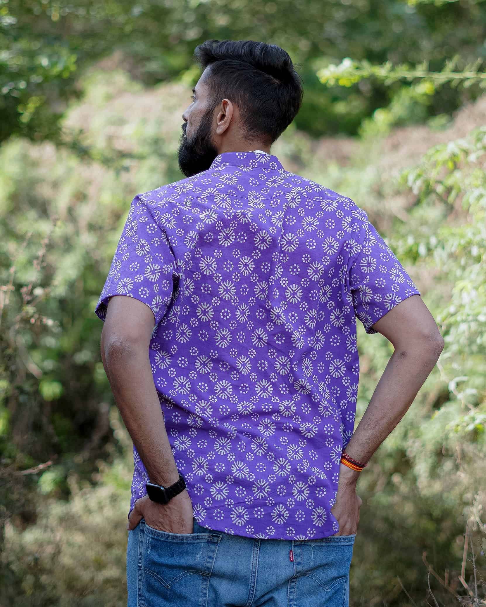 Lavender Dot Shirt