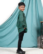Pickle Green Glorious Boy Kurta