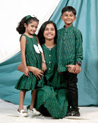 Pickle Green Glorious Mom Kid Twinning
