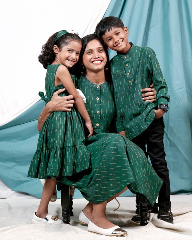 Pickle Green Glorious Mom Kid Twinning