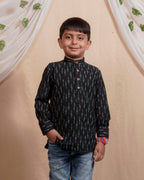 Ocean Black Glorious Boy Kurta