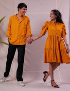 Starry Yellow Couple Set
