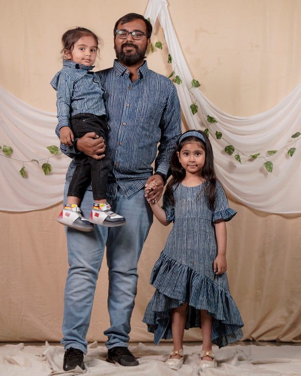 Indie Lines Senorita Father Kids Twinning