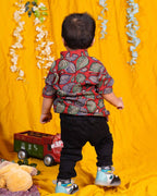 Berry Maroon Kids Shirt