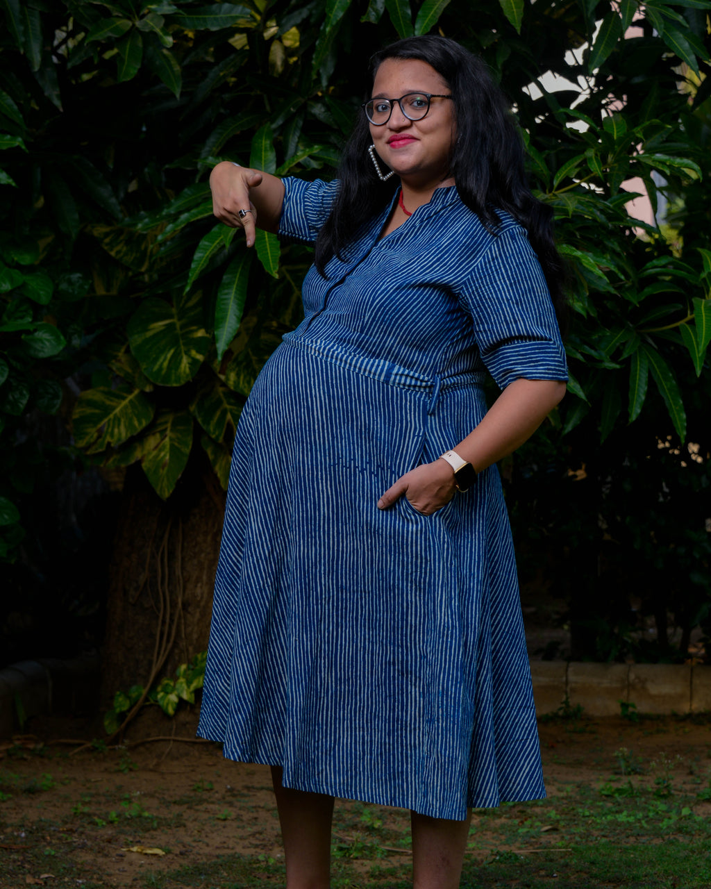 Indie Lines Maternity Dress