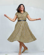 Archies Mustard Polka Family Set