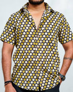 Archies Mustard Polka Shirt