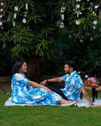 Blue Lisa Couple Set