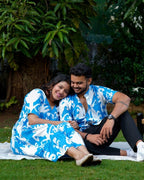 Blue Lisa Couple Set