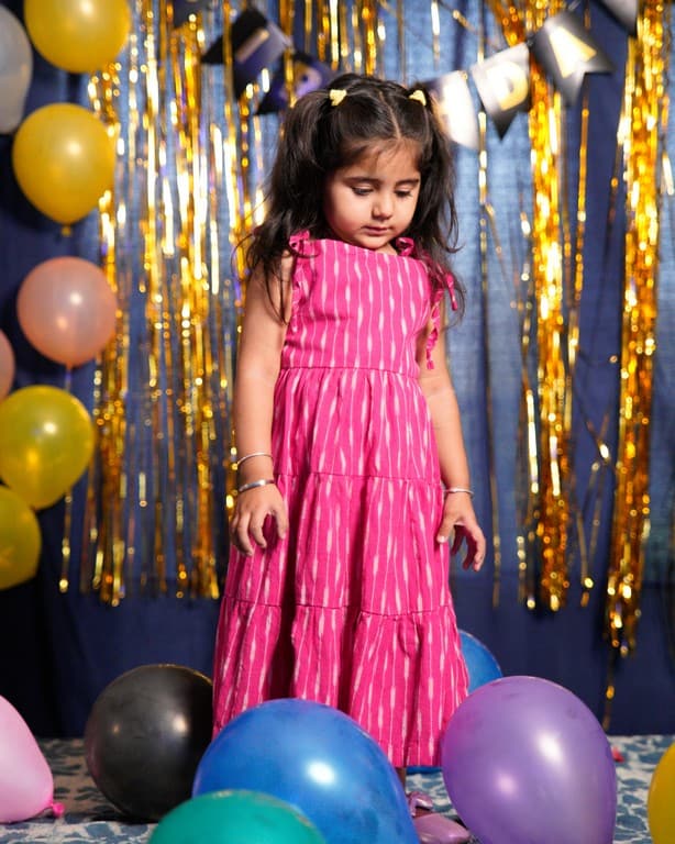 Pink Punch Kids Dress