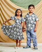 Zebra Print Midi Family Set