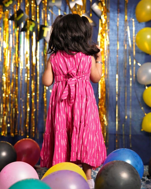Pink Punch Kids Dress
