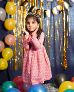 Spring Pink Kids Dress