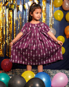 Purple Aster Kids dress