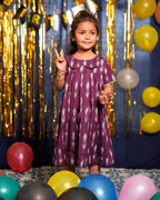 Purple Aster Kids dress