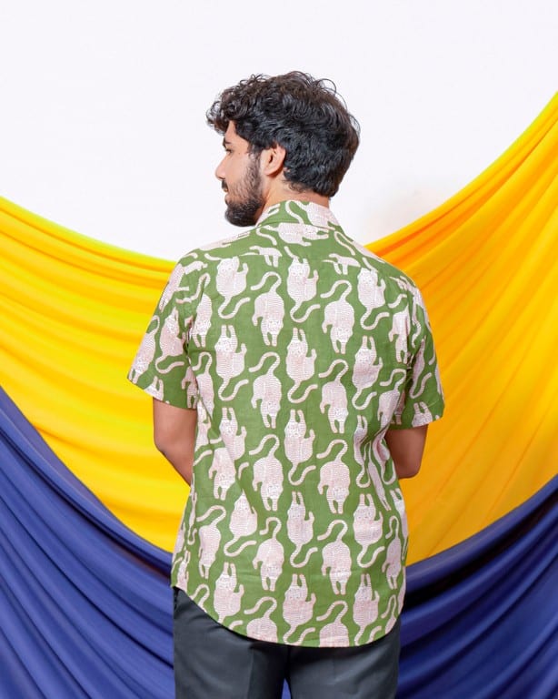 Green Kitty Shirt