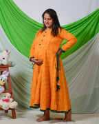 Canary Yellow Nursing Dress