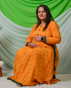 Canary Yellow Nursing Dress