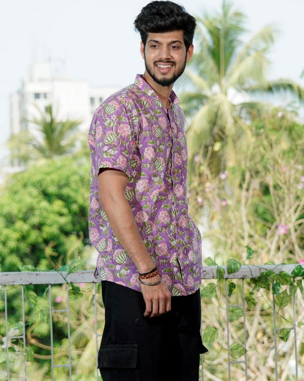 Leafing lavender Shirt